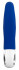 Синий вибратор с клиторальным отростком Lady Bi - 22,1 см.
